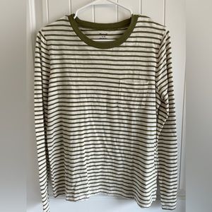 Madewell size M new long sleeve tee
